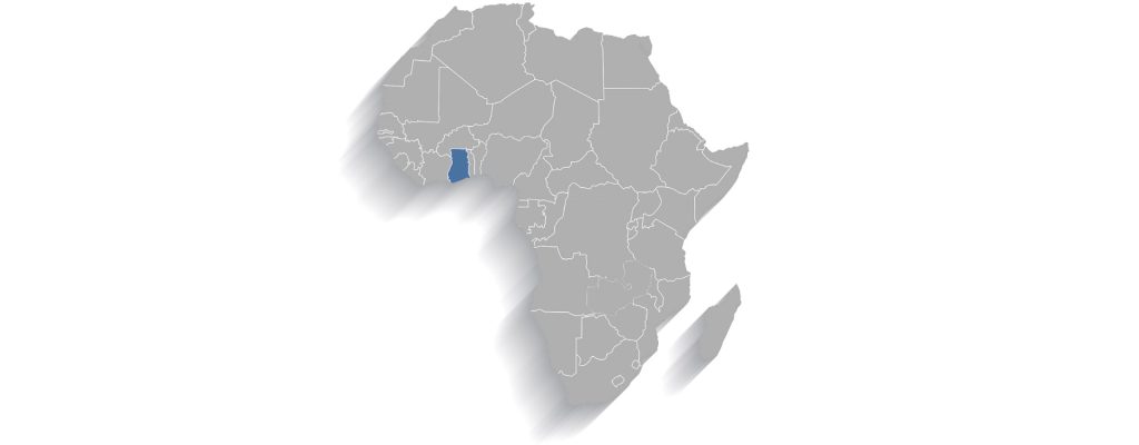 موقعیت مرکز تجاری غنا
